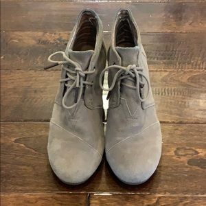 Toms wedge ankle boot